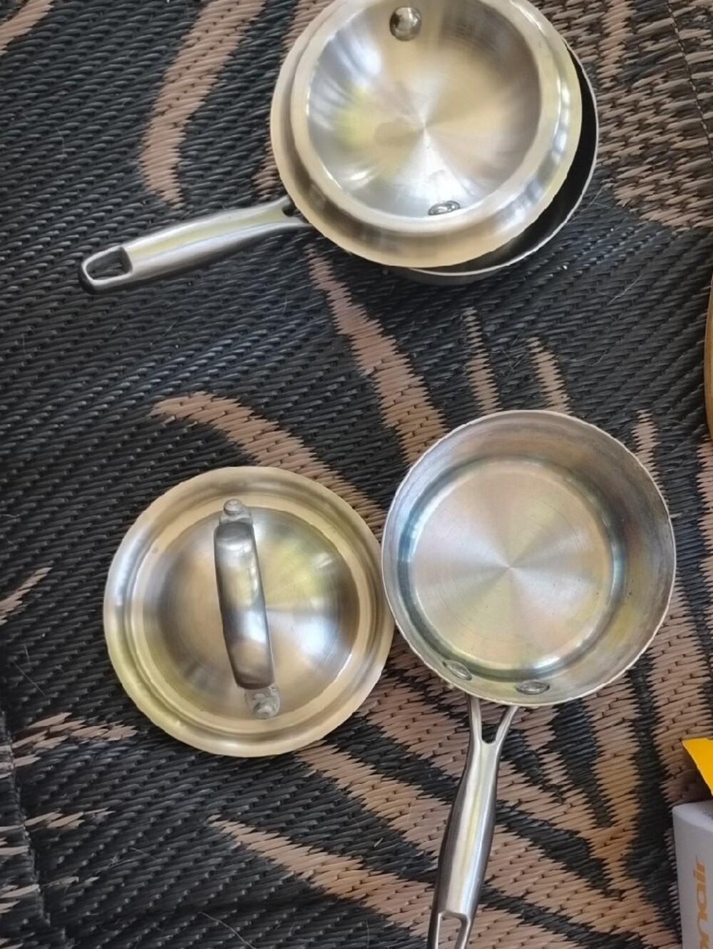2#Technique Ti Stainless Steel Cookware With Lid - Silver